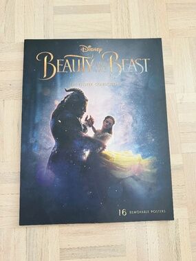 Disney - Beauty and the Beast Live Action Poster Book, Brand New Never Used